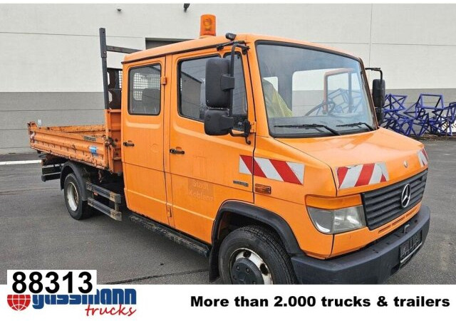 Mercedes-Benz Vario 813 D 4x2 Doka, Meiller Kipper - Camion benne: photos 1 Mercedes-Benz Vario 813 D 4x2 Doka, Meiller Kipper - Camion benne: photos 1