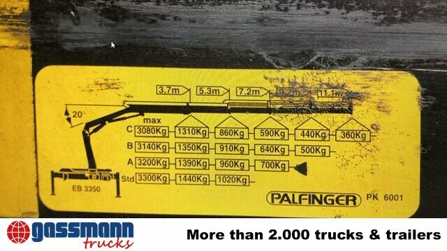 Renault D 180.75 4x2 mit Kran Palfinger PK6001 - Camion plateau, Camion grue: photos 4 Renault D 180.75 4x2 mit Kran Palfinger PK6001 - Camion plateau, Camion grue: photos 4