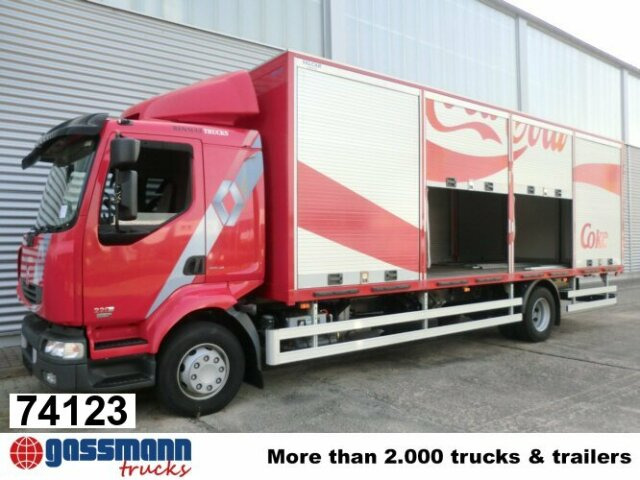 Renault Midlum 220 DXi 4x2Getränkekoffer TÜV:2019 - Camion pour le transport de boissons: photos 1 Renault Midlum 220 DXi 4x2Getränkekoffer TÜV:2019 - Camion pour le transport de boissons: photos 1