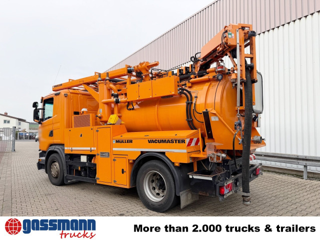 Scania G 320 4x2, Müller Vacumaster ca. 5,5m³, Funk - Balayeuse de voirie: photos 3 Scania G 320 4x2, Müller Vacumaster ca. 5,5m³, Funk - Balayeuse de voirie: photos 3