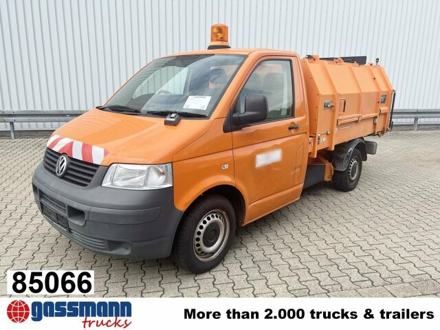 Volkswagen T5 1.9 TDI 4x2, Hagemann Müllpreßaufbau ca. - Benne à ordures ménagères: photos 1 Volkswagen T5 1.9 TDI 4x2, Hagemann Müllpreßaufbau ca. - Benne à ordures ménagères: photos 1