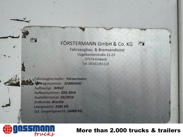 WBVZ - Carrosserie fourgon: photos 5 WBVZ - Carrosserie fourgon: photos 5