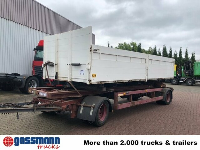 Wechselbrücke mit Kranvorrichtung - Carrosserie plateau: photos 5 Wechselbrücke mit Kranvorrichtung - Carrosserie plateau: photos 5