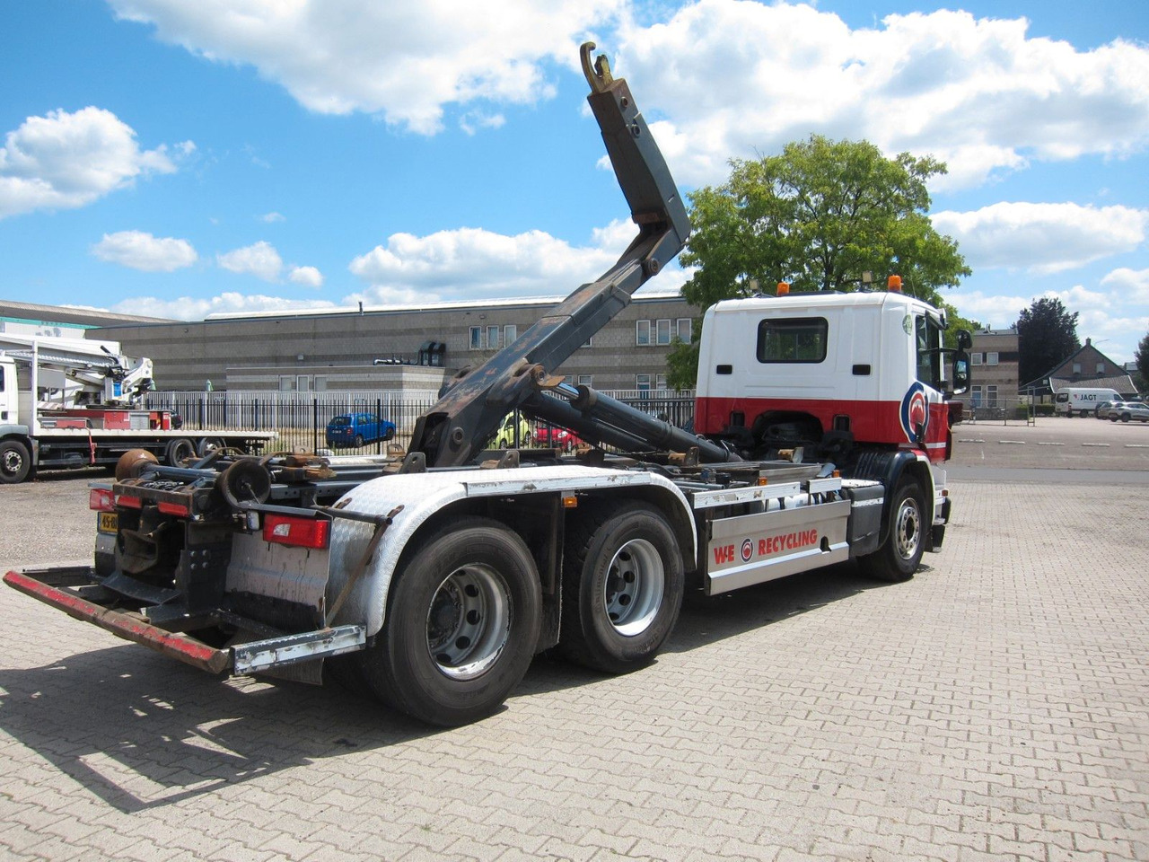 Scania P410 CB6X2 HSA Hyva 22T Haken E6 Liftachse - Camion ampliroll: photos 3 Scania P410 CB6X2 HSA Hyva 22T Haken E6 Liftachse - Camion ampliroll: photos 3