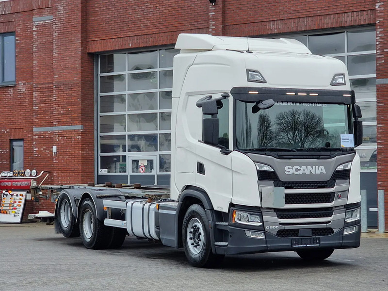 Scania G500 NGS Highline 6x2 - BDF - 4.75 WB - Retarder - Full air - Leather - Led - Camion porte-conteneur/ Caisse mobile: photos 1 Scania G500 NGS Highline 6x2 - BDF - 4.75 WB - Retarder - Full air - Leather - Led - Camion porte-conteneur/ Caisse mobile: photos 1