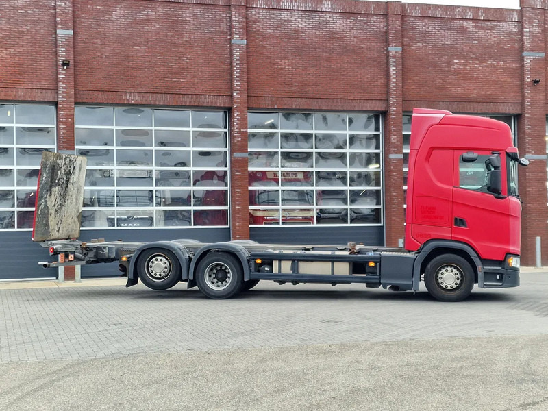 Camion porte-conteneur/ Caisse mobile Scania S500 NGS Highline 6x2 - BDF - Full air - Loadlift - Navi - Retarder: photos 7