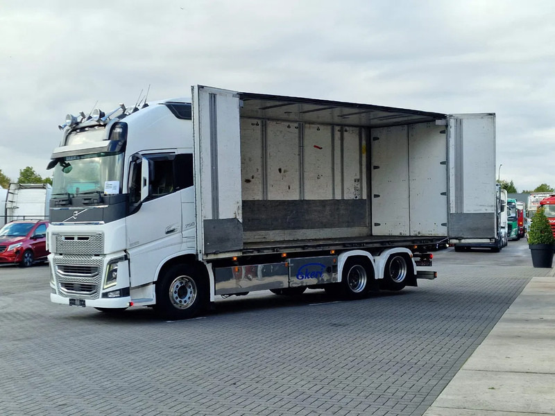 Volvo FH 16.750 Globetrotter XL 6x2 - Ekeri box with sidedoors - Retarder - 4.60 WB - Full air - Camion fourgon: photos 4 Volvo FH 16.750 Globetrotter XL 6x2 - Ekeri box with sidedoors - Retarder - 4.60 WB - Full air - Camion fourgon: photos 4