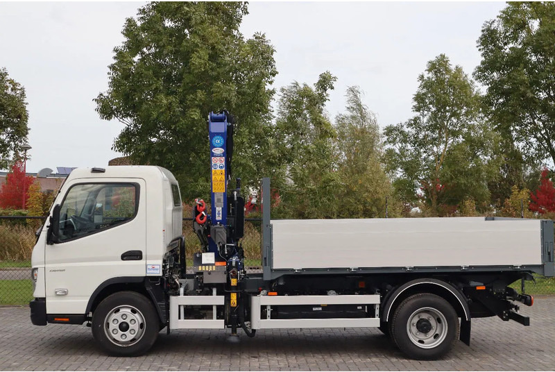 Utilitaire benne FUSO Canter 7C18 | 4X2 | 3-WAY TIPPER | PM 6.5 KRAN /CRANE: photos 9