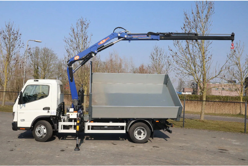 Utilitaire benne FUSO Canter 7C18 | 4X2 | 3-WAY TIPPER | PM 6.5 KRAN /CRANE: photos 10