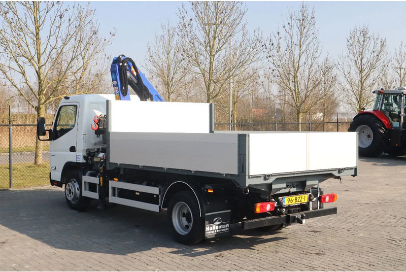 Utilitaire benne FUSO Canter 7C18 | 4X2 | 3-WAY TIPPER | PM 6.5 KRAN /CRANE: photos 8