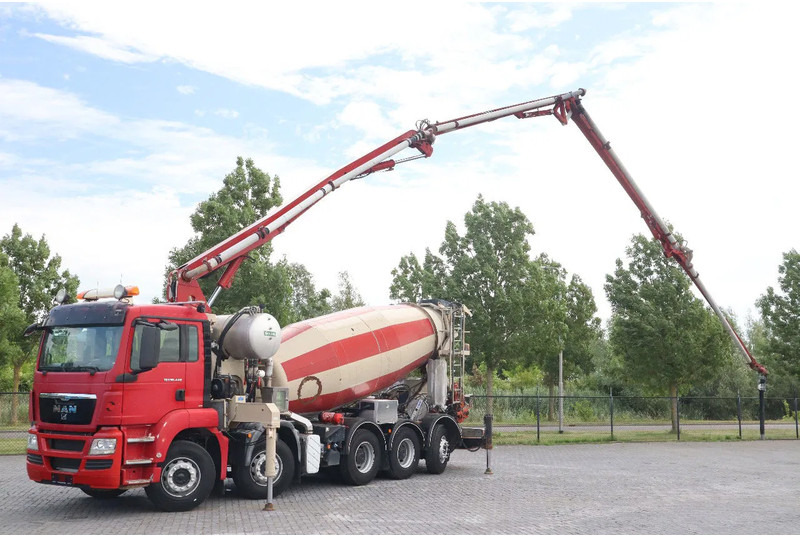 MAN TGS 50.440 | 10X4*6 | SARAKA 28 METER | 8M3 MIXER - Camion malaxeur: photos 1 MAN TGS 50.440 | 10X4*6 | SARAKA 28 METER | 8M3 MIXER - Camion malaxeur: photos 1