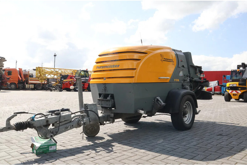 Pompe à béton stationnaire Putzmeister P718 TD | CONCRETE PUMP | LOW HOURS: photos 6