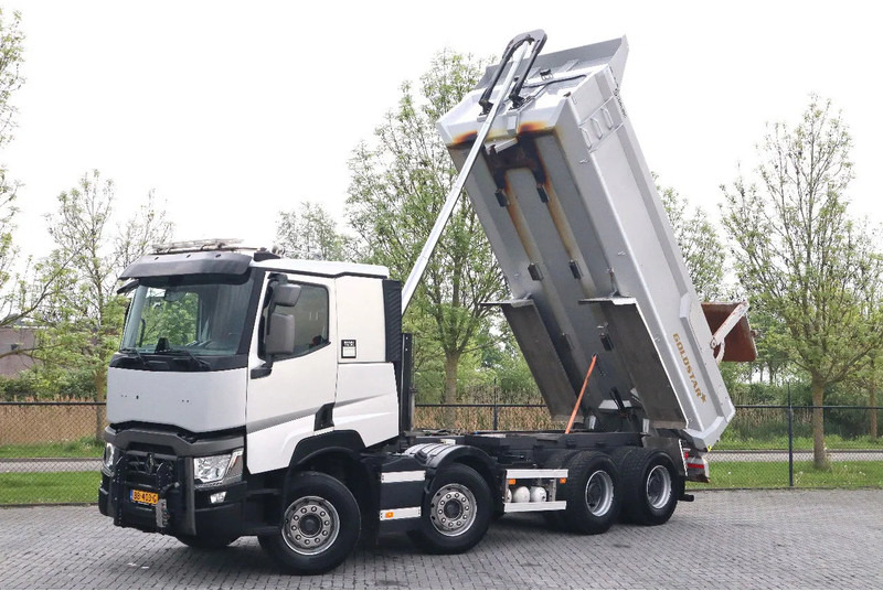 Renault C520 | 8X4 | RETARDER | BIG AXLES | 154.000 KM | EURO 6 - Camion benne: photos 1 Renault C520 | 8X4 | RETARDER | BIG AXLES | 154.000 KM | EURO 6 - Camion benne: photos 1