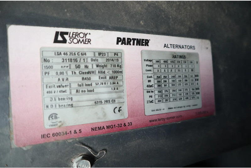 Groupe électrogène SDMO R275 C3 | 275 KVA | 400 V: photos 19