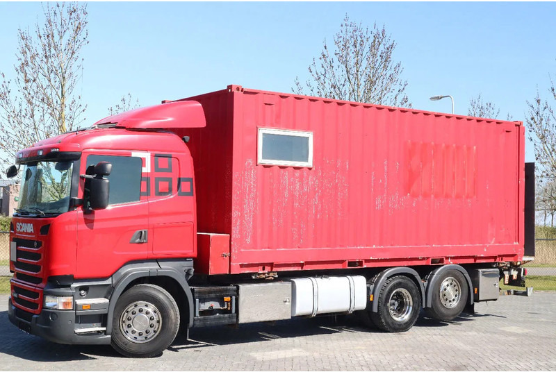 Scania R490 | 6X2 | RETARDER | BDF | MOBILE WORKSHOP | WERKSTATT - Châssis cabine: photos 1 Scania R490 | 6X2 | RETARDER | BDF | MOBILE WORKSHOP | WERKSTATT - Châssis cabine: photos 1