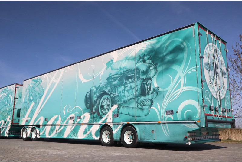 Camion fourgon Scania R560 V8 | BERTHONS HOT ROD | CUSTOM SPECIAL TRUCK: photos 7