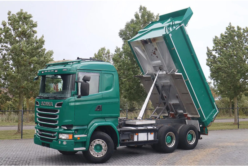 Scania R580 V8 | 6X4 | FULL STEEL | BIG AXLES | RETARDER | EURO 6 - Camion benne: photos 1 Scania R580 V8 | 6X4 | FULL STEEL | BIG AXLES | RETARDER | EURO 6 - Camion benne: photos 1