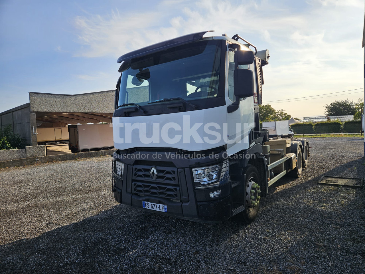 RENAULT C430.26  6X2 - Camion ampliroll: photos 1 RENAULT C430.26  6X2 - Camion ampliroll: photos 1