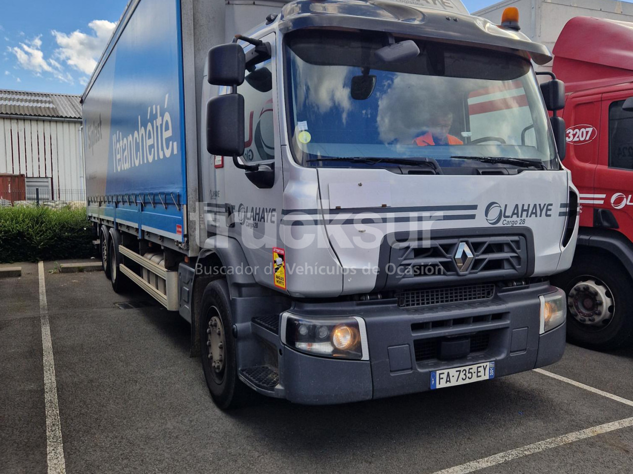 RENAULT D320.26 ejes 6x2*4 - Camion à rideaux coulissants: photos 5 RENAULT D320.26 ejes 6x2*4 - Camion à rideaux coulissants: photos 5