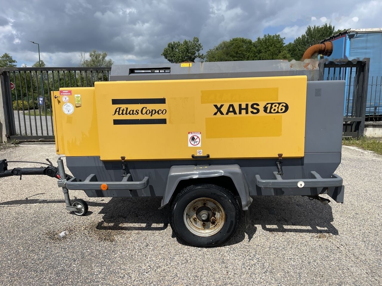 Atlas Copco XAHS 186 - Compresseur d'air: photos 1 Atlas Copco XAHS 186 - Compresseur d'air: photos 1