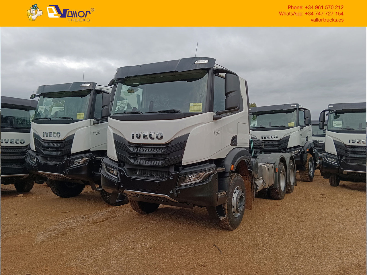 IVECO TWAY AT720T47 6x6 HEAVY DUTY TRUCKS EXPORT - Tracteur routier: photos 1 IVECO TWAY AT720T47 6x6 HEAVY DUTY TRUCKS EXPORT - Tracteur routier: photos 1