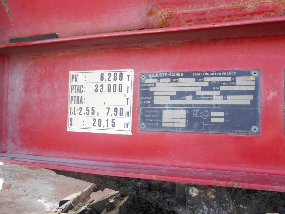 Kaiser - Semi-remorque benne: photos 4 Kaiser - Semi-remorque benne: photos 4