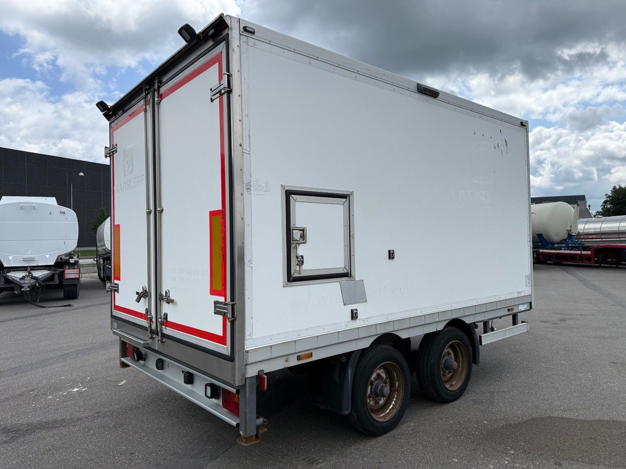Blomenröhr 2 axle 7500 kg. Closed box / Koffer - Remorque fourgon: photos 3 Blomenröhr 2 axle 7500 kg. Closed box / Koffer - Remorque fourgon: photos 3