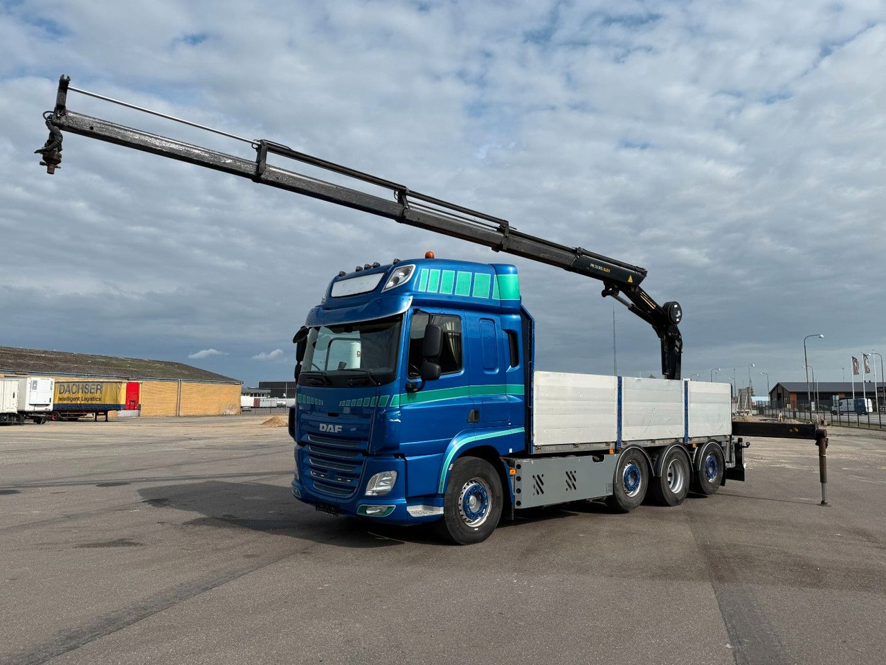 DAF CF 510 8x2*6 / Crane Palfinger PK 19.001 - Camion grue: photos 1 DAF CF 510 8x2*6 / Crane Palfinger PK 19.001 - Camion grue: photos 1