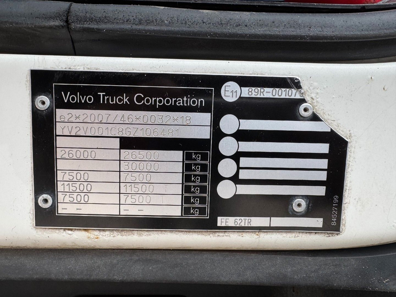 Camion frigorifique Volvo FE320 6x2*4 Frigoblock FK25SL 9.9 m Frigobox: photos 10 Camion frigorifique Volvo FE320 6x2*4 Frigoblock FK25SL 9.9 m Frigobox: photos 10