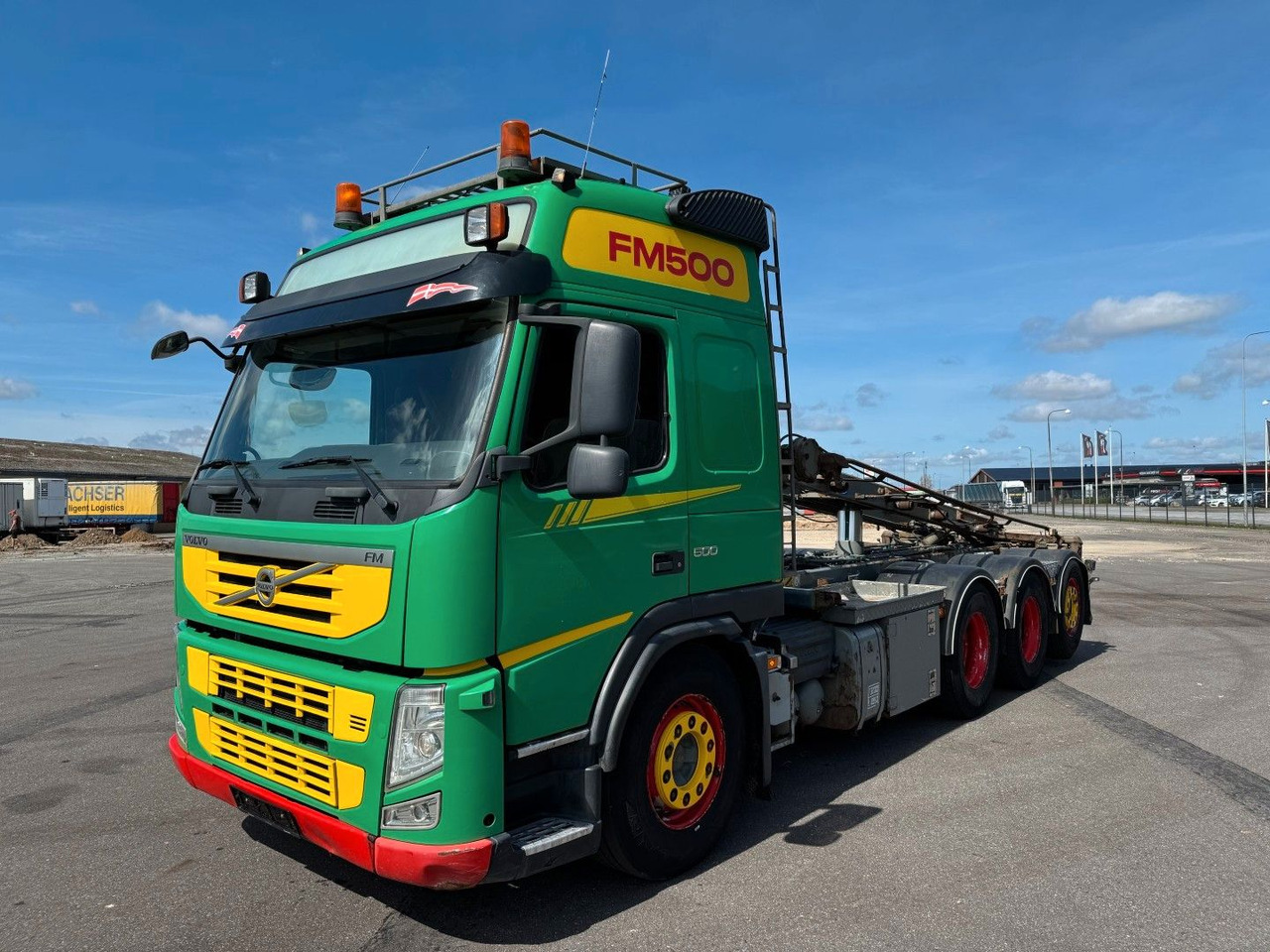 Volvo FM500 8x4*4 HMF Kipper Euro 5 - Camion benne: photos 1 Volvo FM500 8x4*4 HMF Kipper Euro 5 - Camion benne: photos 1