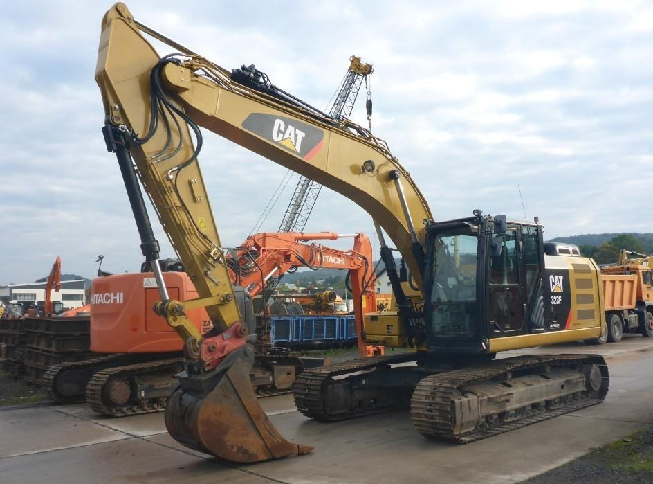 Caterpillar 323F L - Pelle sur chenille: photos 1 Caterpillar 323F L - Pelle sur chenille: photos 1