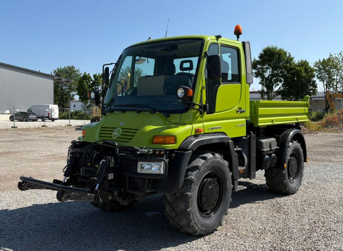 Unimog U400 Agrar - Fourgon plateau: photos 2 Unimog U400 Agrar - Fourgon plateau: photos 2