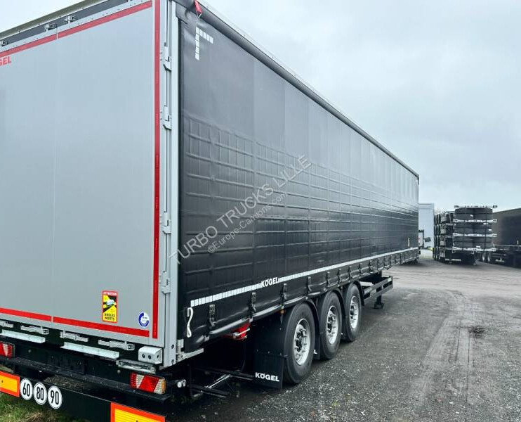 Kögel 3 essieux - Semi-remorque rideaux coulissants: photos 3 Kögel 3 essieux - Semi-remorque rideaux coulissants: photos 3