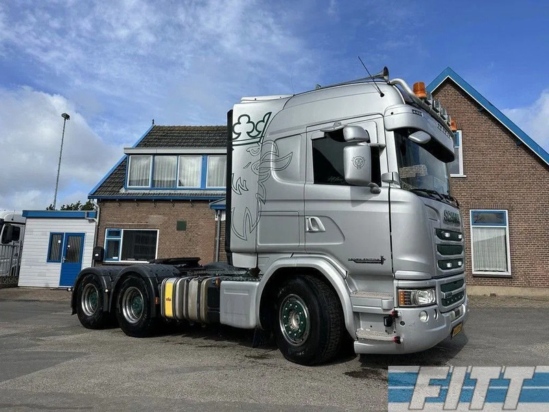 Scania G450 G 450 6x4 - 428000 km - 2x PTO - Tracteur routier: photos 1 Scania G450 G 450 6x4 - 428000 km - 2x PTO - Tracteur routier: photos 1