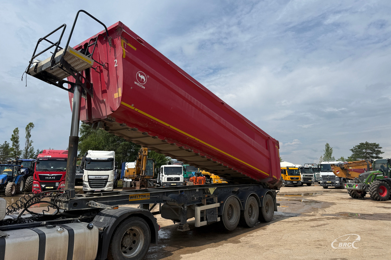 Wielton NW-3 - Semi-remorque benne: photos 1 Wielton NW-3 - Semi-remorque benne: photos 1