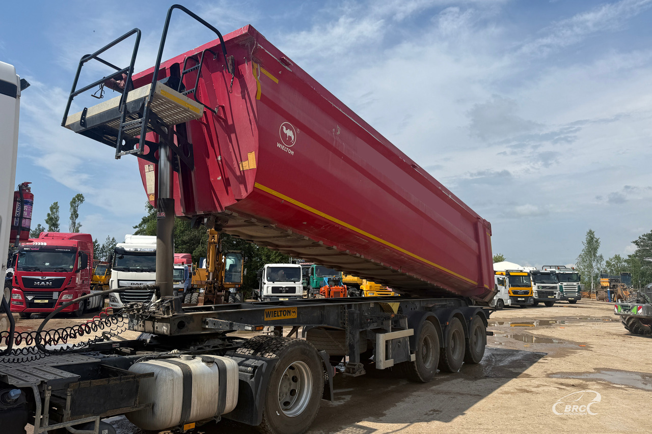 Wielton NW-3 - Semi-remorque benne: photos 1 Wielton NW-3 - Semi-remorque benne: photos 1