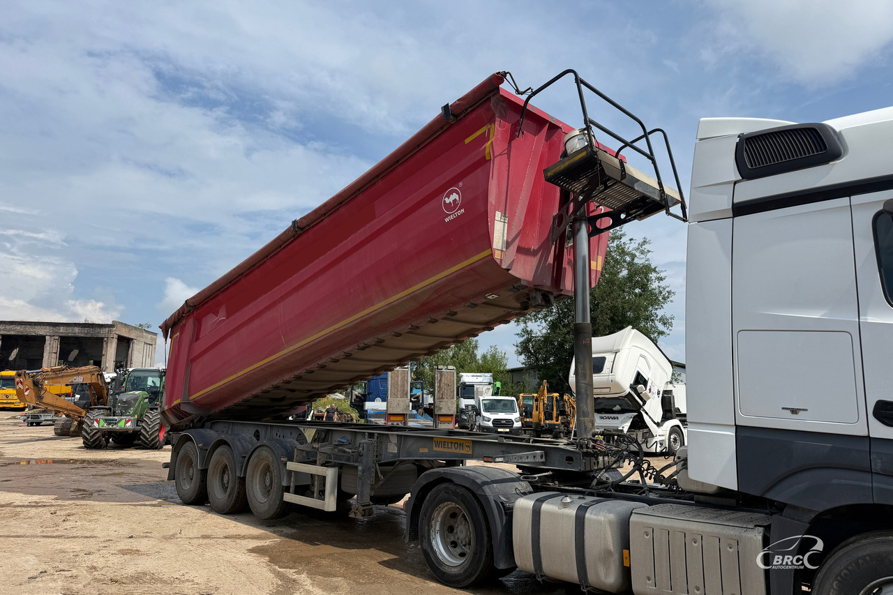 Wielton NW-3 - Semi-remorque benne: photos 2 Wielton NW-3 - Semi-remorque benne: photos 2