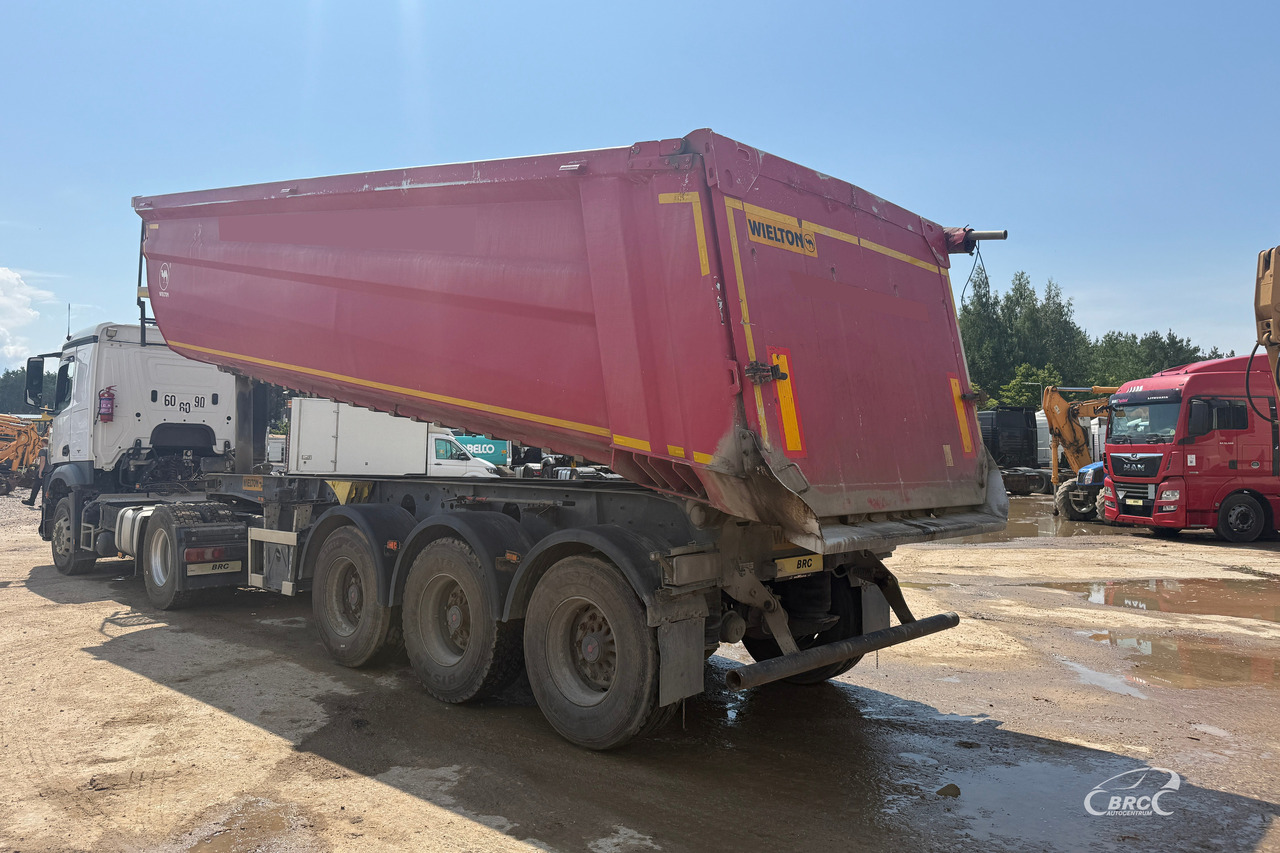 Wielton NW-3 - Semi-remorque benne: photos 5 Wielton NW-3 - Semi-remorque benne: photos 5