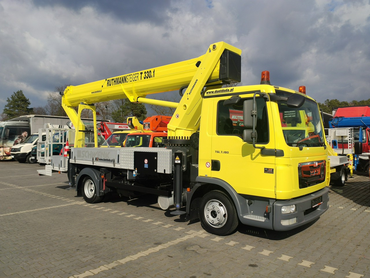 MAN TGL 7.180 Zwyżka Ruthmann T 330.1 Podnośnik Koszowy - Camion avec nacelle: photos 4 MAN TGL 7.180 Zwyżka Ruthmann T 330.1 Podnośnik Koszowy - Camion avec nacelle: photos 4