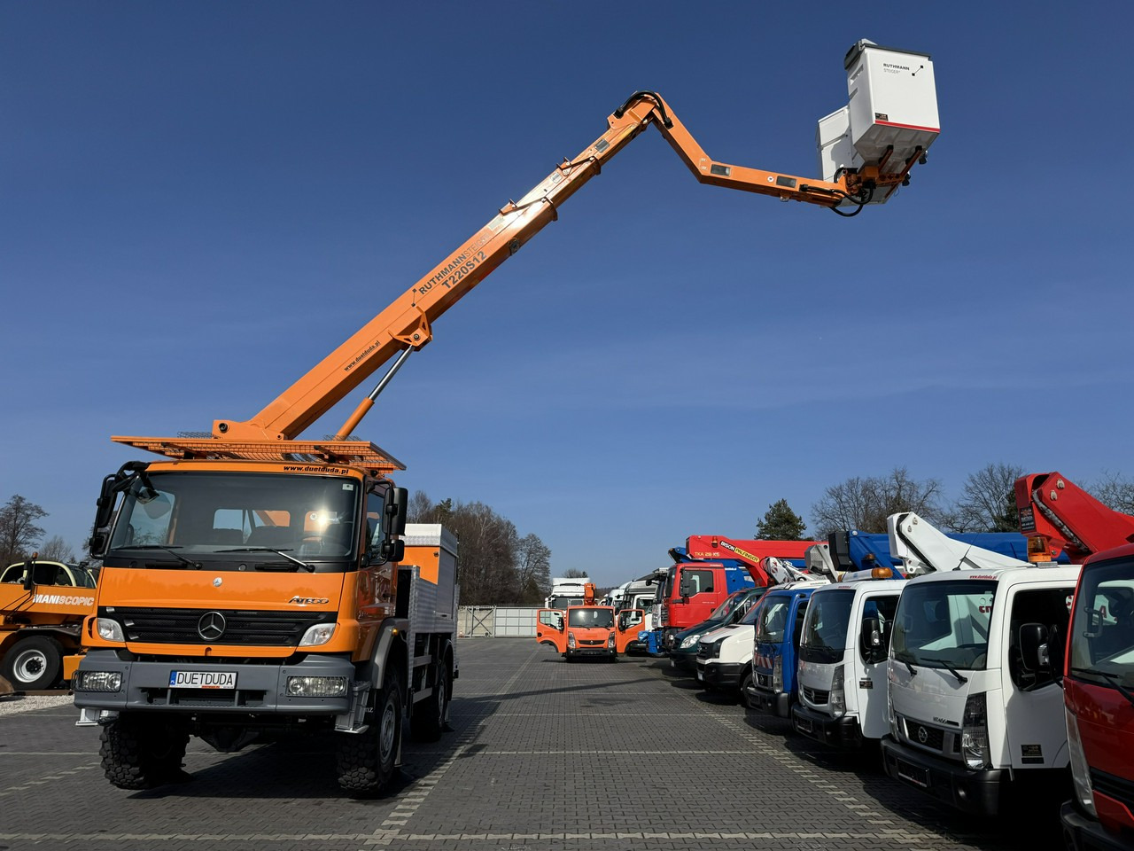 Mercedes Atego 1324 4x4 Zwyżka RUTHMANN STEIGER T220S12 Podnośnik Koszowy - Camion avec nacelle: photos 3 Mercedes Atego 1324 4x4 Zwyżka RUTHMANN STEIGER T220S12 Podnośnik Koszowy - Camion avec nacelle: photos 3