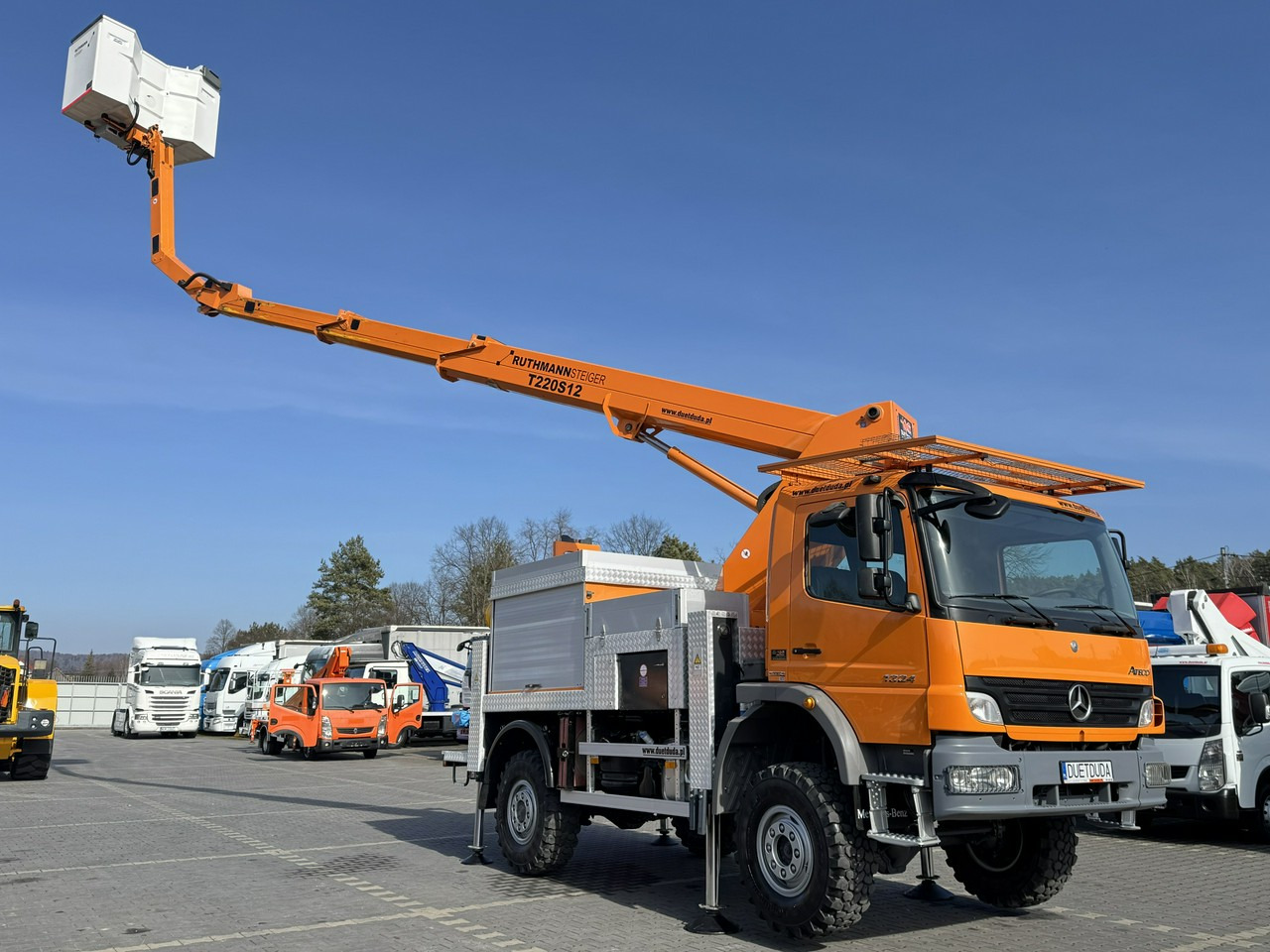 Mercedes Atego 1324 4x4 Zwyżka RUTHMANN STEIGER T220S12 Podnośnik Koszowy - Camion avec nacelle: photos 2 Mercedes Atego 1324 4x4 Zwyżka RUTHMANN STEIGER T220S12 Podnośnik Koszowy - Camion avec nacelle: photos 2
