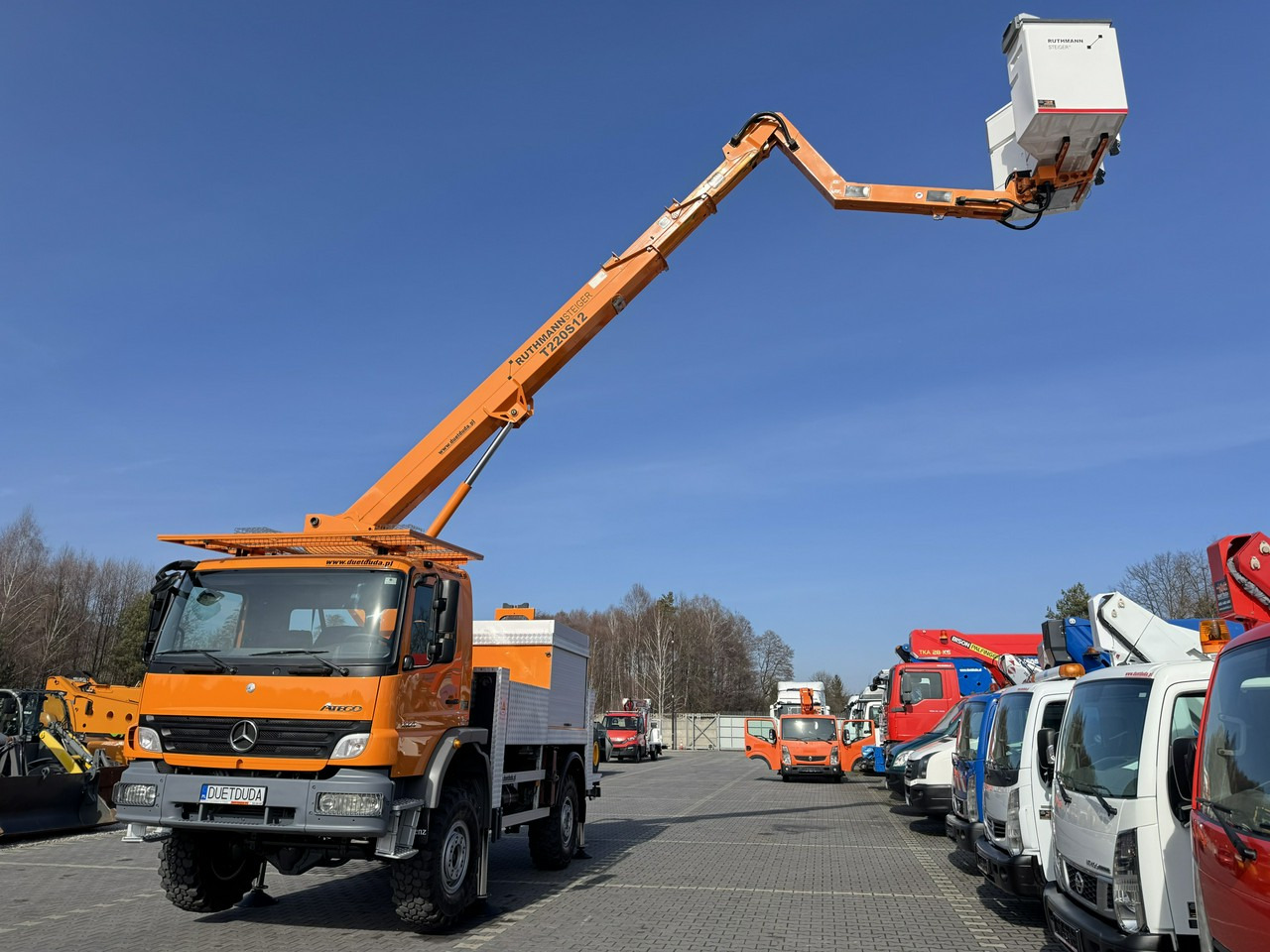 Mercedes Atego 1324 4x4 Zwyżka RUTHMANN STEIGER T220S12 Podnośnik Koszowy - Camion avec nacelle: photos 1 Mercedes Atego 1324 4x4 Zwyżka RUTHMANN STEIGER T220S12 Podnośnik Koszowy - Camion avec nacelle: photos 1