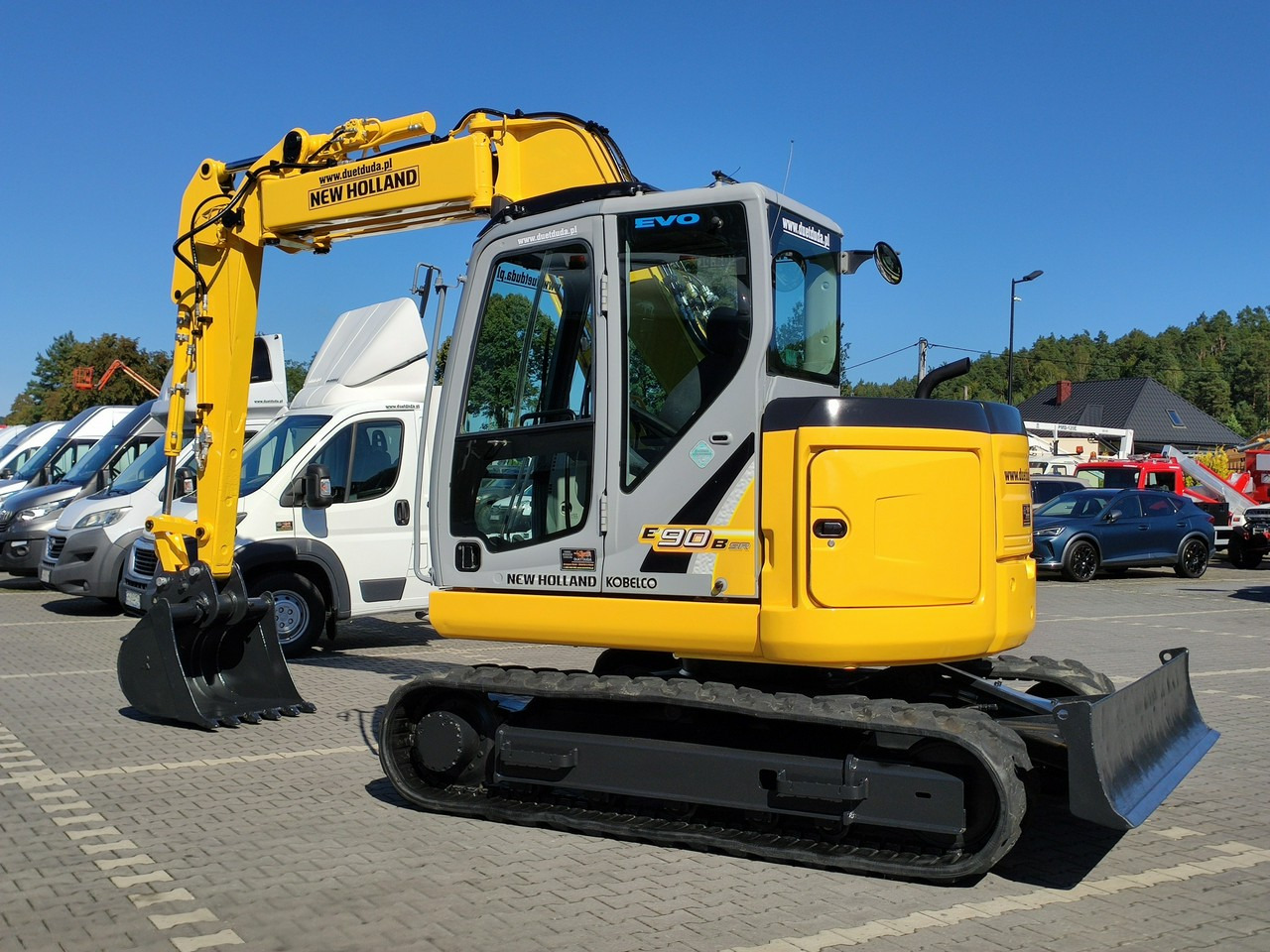 New Holland E90B SR -2 Gąsienicowa 10ton - Mini pelle: photos 5 New Holland E90B SR -2 Gąsienicowa 10ton - Mini pelle: photos 5