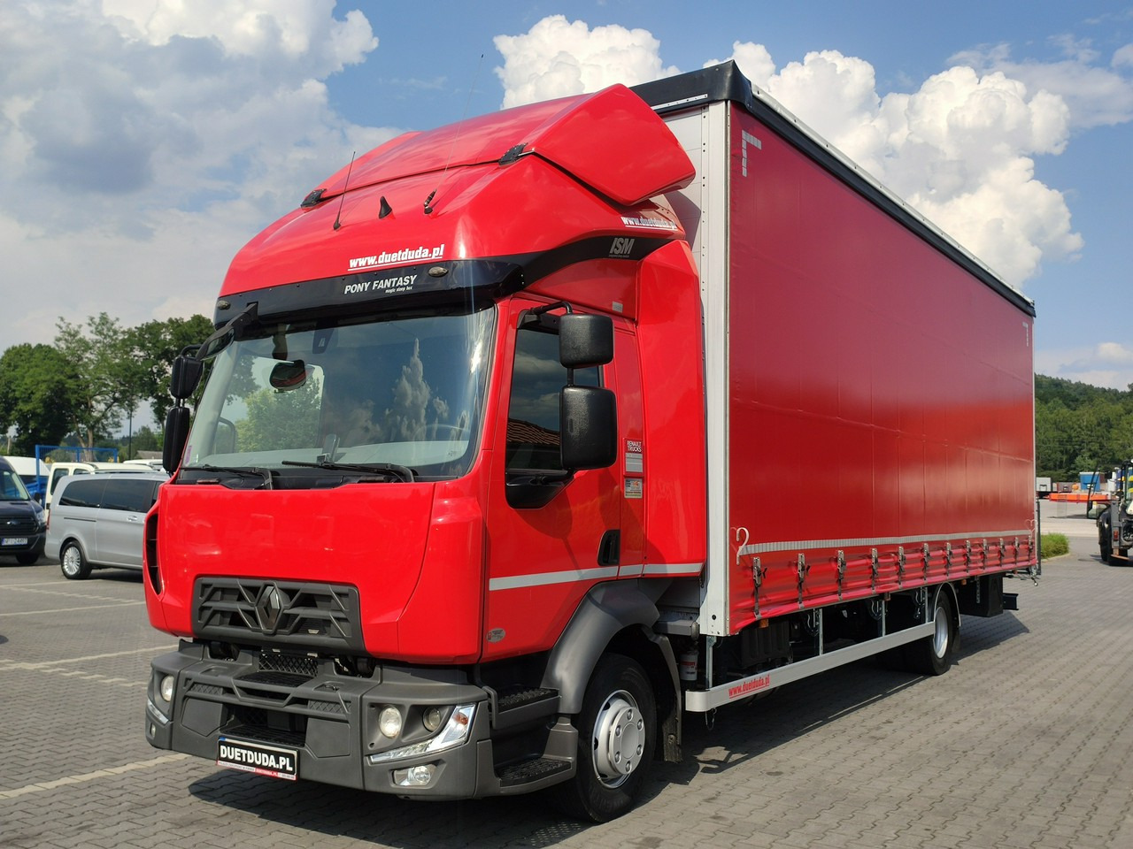 Renault D12.240 E6 Firana Tył Drzwi Dach Zsuwany Długa 830cm - Camion à rideaux coulissants: photos 5 Renault D12.240 E6 Firana Tył Drzwi Dach Zsuwany Długa 830cm - Camion à rideaux coulissants: photos 5