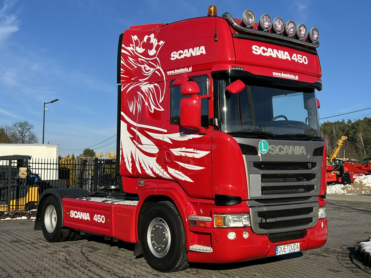 Scania R 450 Topline E6 4x2 Retarder Klima Postojowa !!! - Tracteur routier: photos 1 Scania R 450 Topline E6 4x2 Retarder Klima Postojowa !!! - Tracteur routier: photos 1