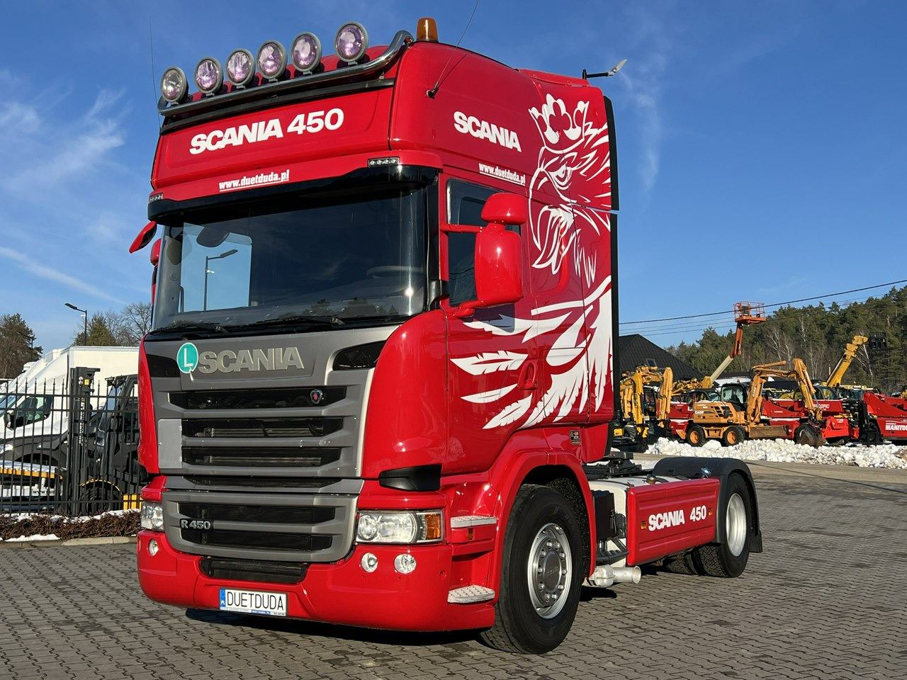 Scania R 450 Topline E6 4x2 Retarder Klima Postojowa !!! - Tracteur routier: photos 5 Scania R 450 Topline E6 4x2 Retarder Klima Postojowa !!! - Tracteur routier: photos 5