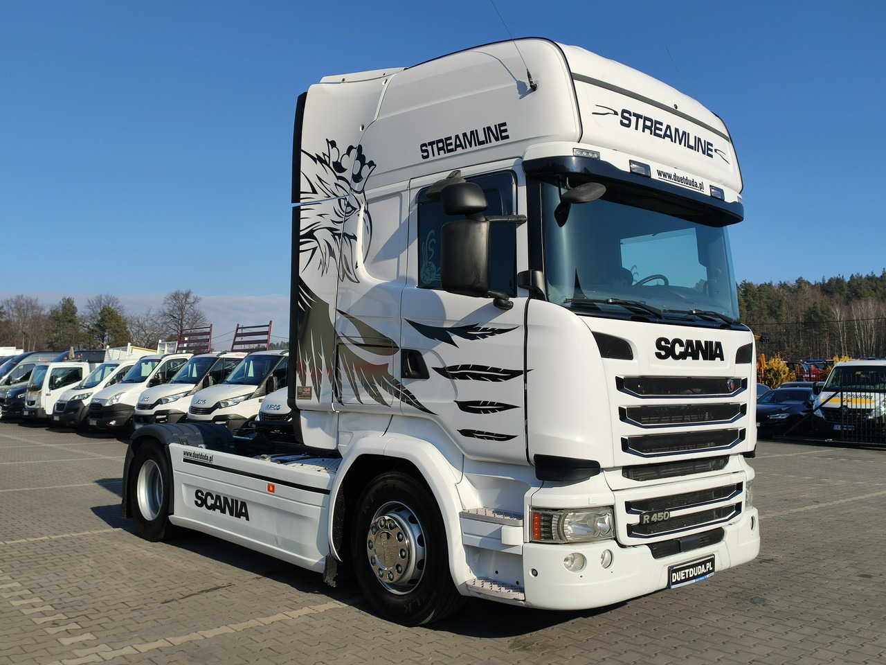 Scania R 450 Topline E6 4x2 Retarder Klima Postojowa !!! - Tracteur routier: photos 1 Scania R 450 Topline E6 4x2 Retarder Klima Postojowa !!! - Tracteur routier: photos 1