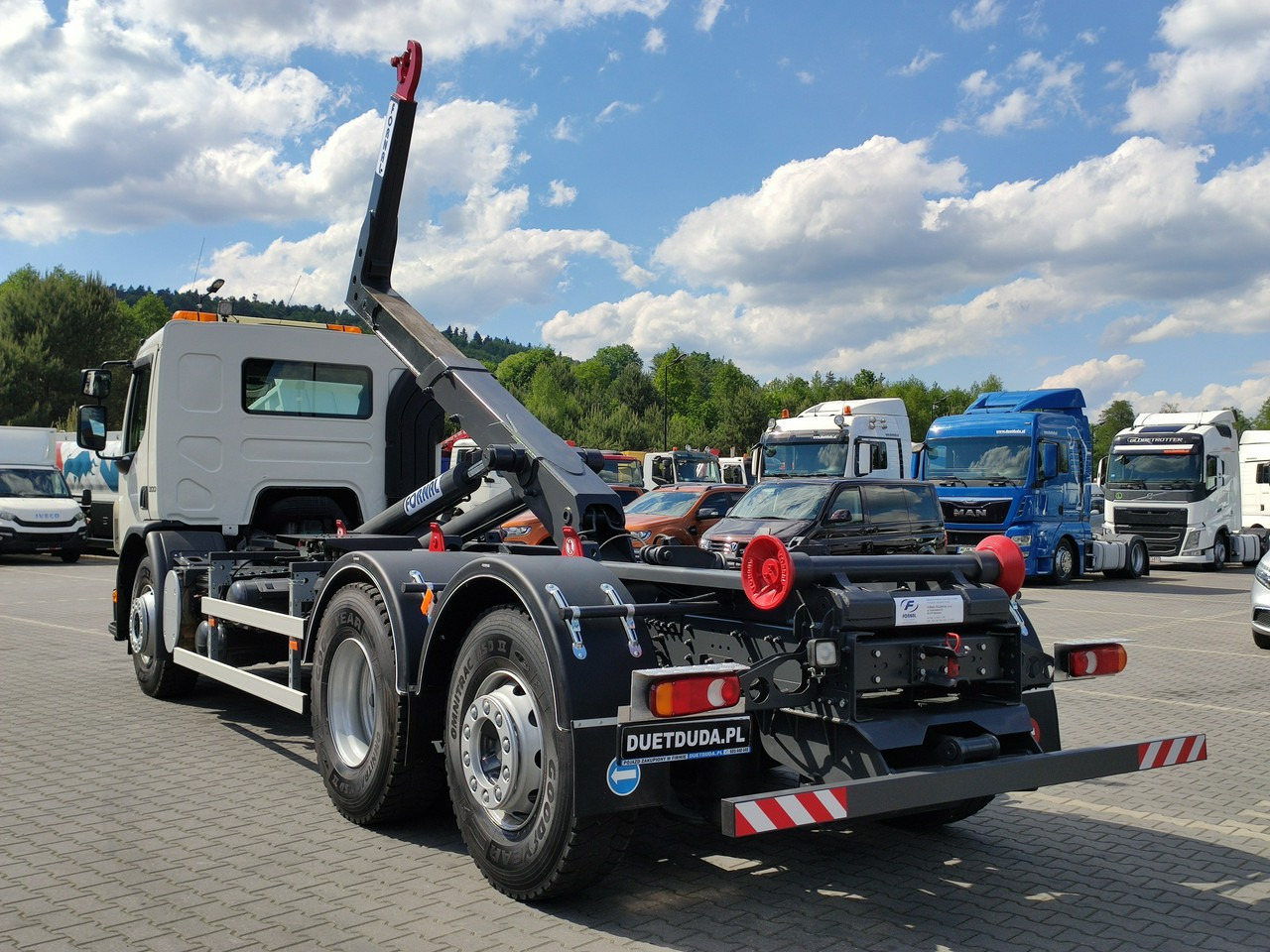 Camion ampliroll Volvo FE 26.300 Hakowiec Napęd 6x2 Oś Skrętna: photos 14