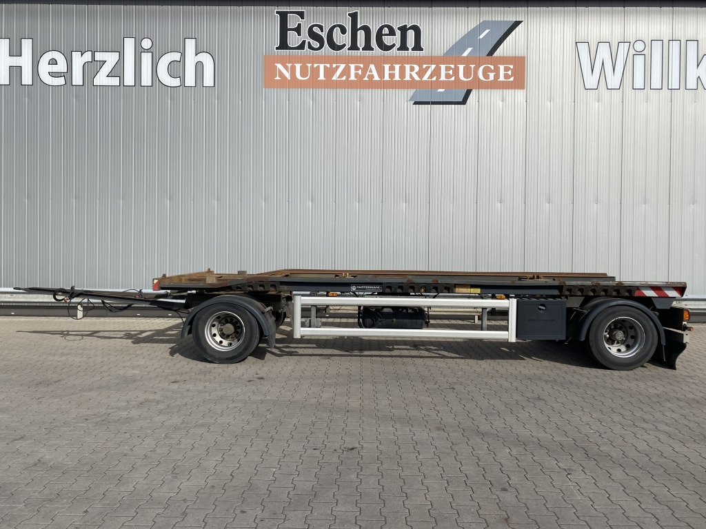 Hüffermann HAR 18.70 Außenrollenanhänger - Remorque ampliroll/ Multibenne: photos 2 Hüffermann HAR 18.70 Außenrollenanhänger - Remorque ampliroll/ Multibenne: photos 2