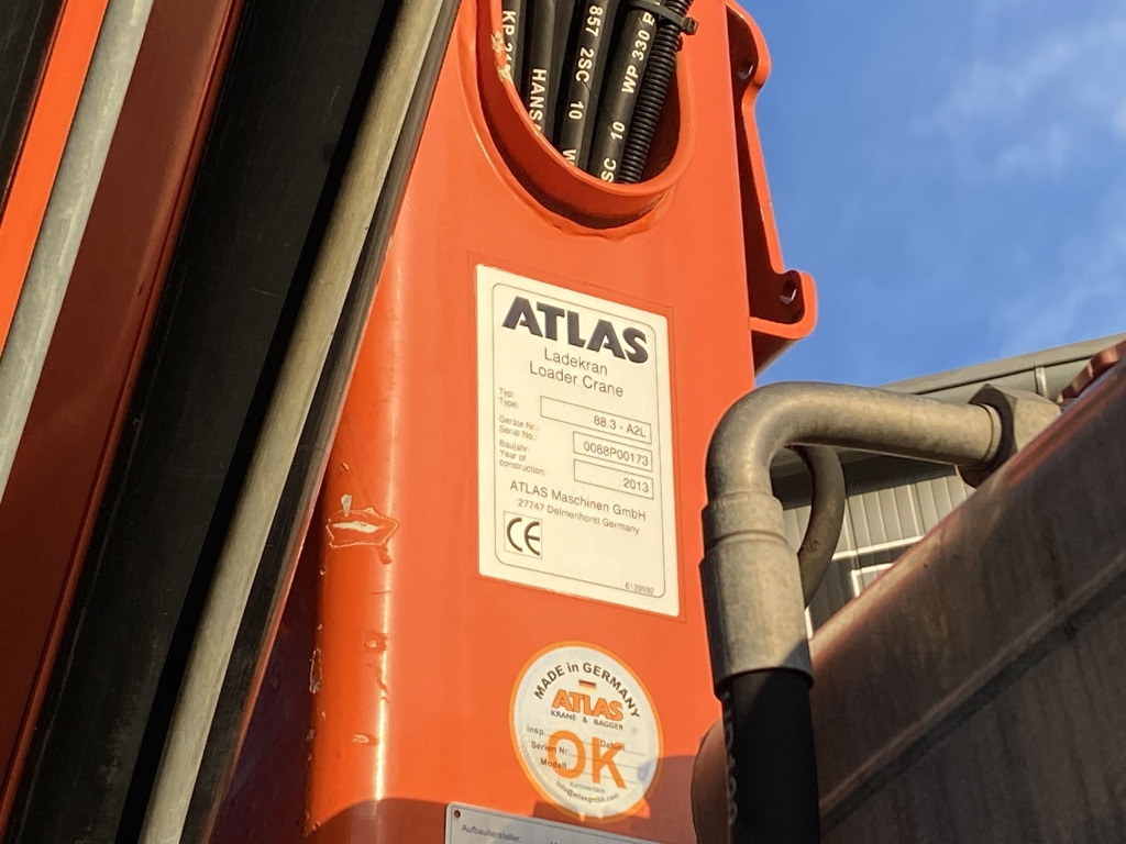 MAN TGM 15.250 4x2 BL / Atlas AK 88.3 Faltkran - Camion benne, Camion grue: photos 4 MAN TGM 15.250 4x2 BL / Atlas AK 88.3 Faltkran - Camion benne, Camion grue: photos 4